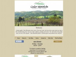 Cedar Mountain Winery & Port Works