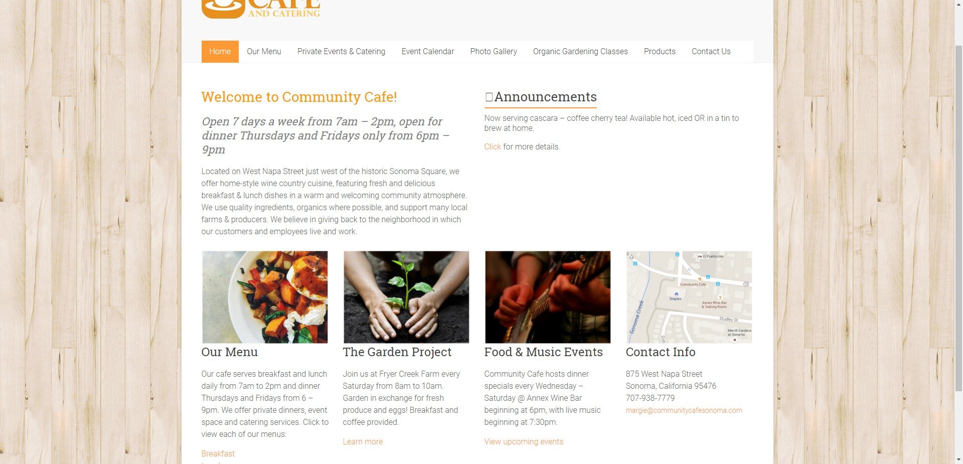 Community Cafe & Catering